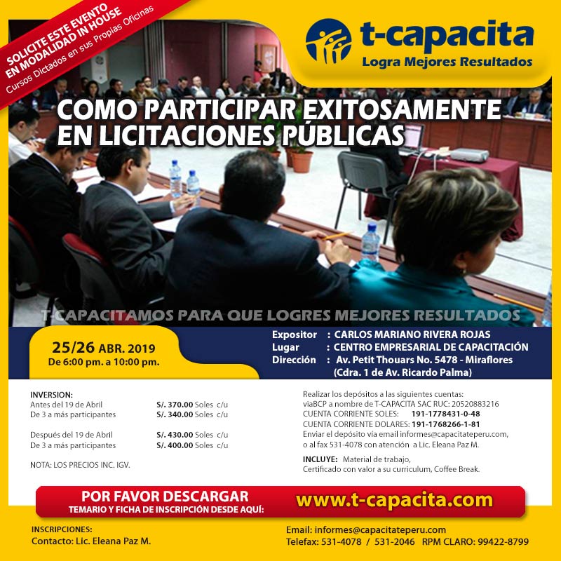 T Capacita Sac Y Capacitate Peru Sac Como Cobrar Como Un Experto Profesional Seminarios 5726